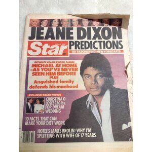 Star Magazine April 1984 Michael Jackson Jeane Dixon Bob Hope Lucille Ball